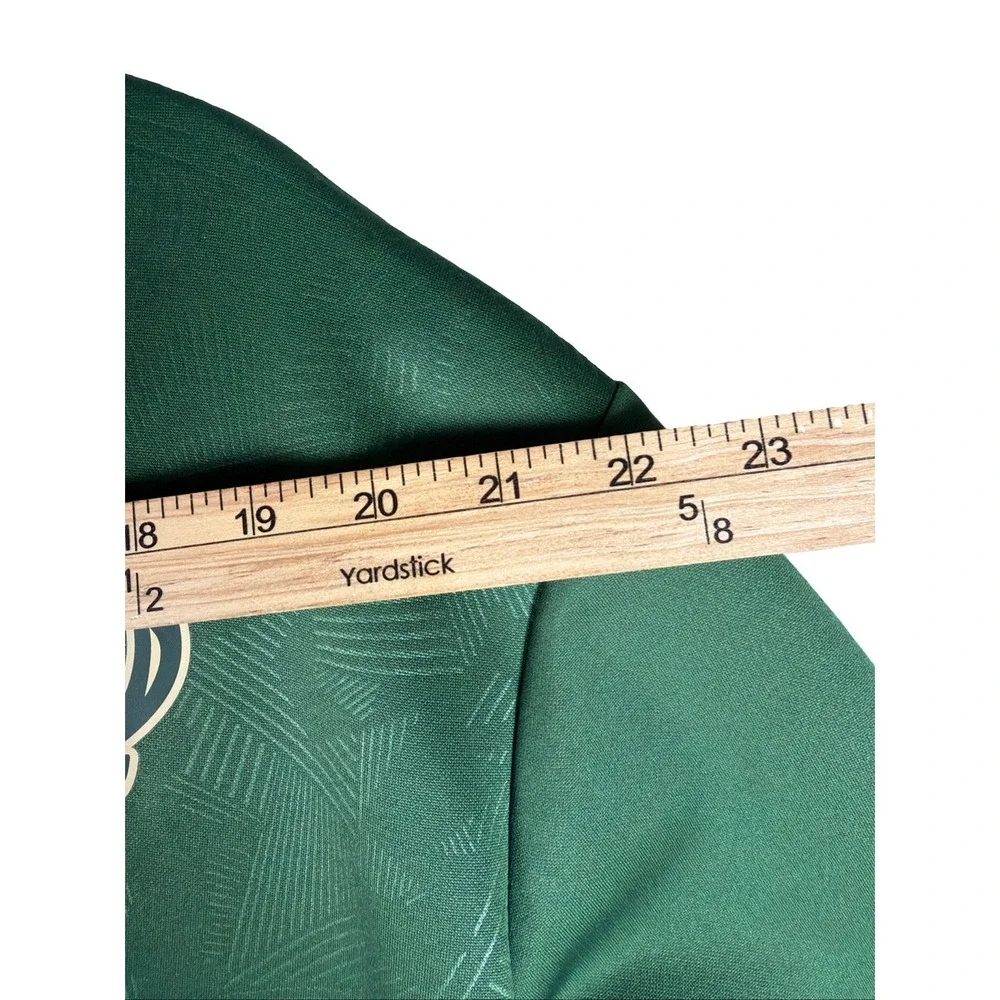 Fanatics Mens XL Milwaukee Bucks‎ NBA Full Zip Hoodie Jacket Green Performance